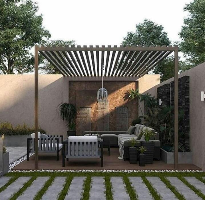 برجولات وممرات الحدائق